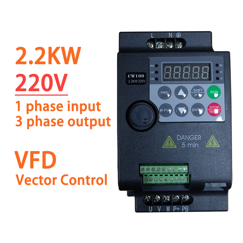 VFD frequency converter 0.75KW/1.5KW 380V three-phase input  CM530H-4TR75GB/1R5GB engraving machine spindle motor speed controlle -  AliExpress