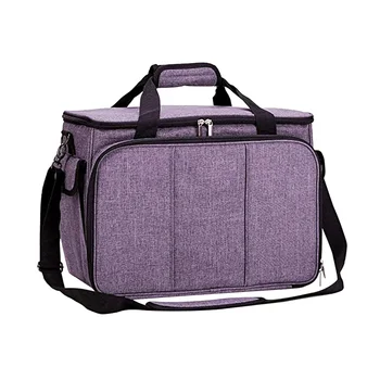 

Dustproof Tote Carrying Case Durable Home Waterproof Sewing Machine Bag Large Capacity Storage With Multiple Pockets Portable