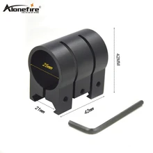 AloneFire M440 25 мм кольцо Вивер 21 мм Пикатинни база ласточкин хвост страйкбол винтовка стрелочный пистолет светильник лазерный прицел охотничьи крепления