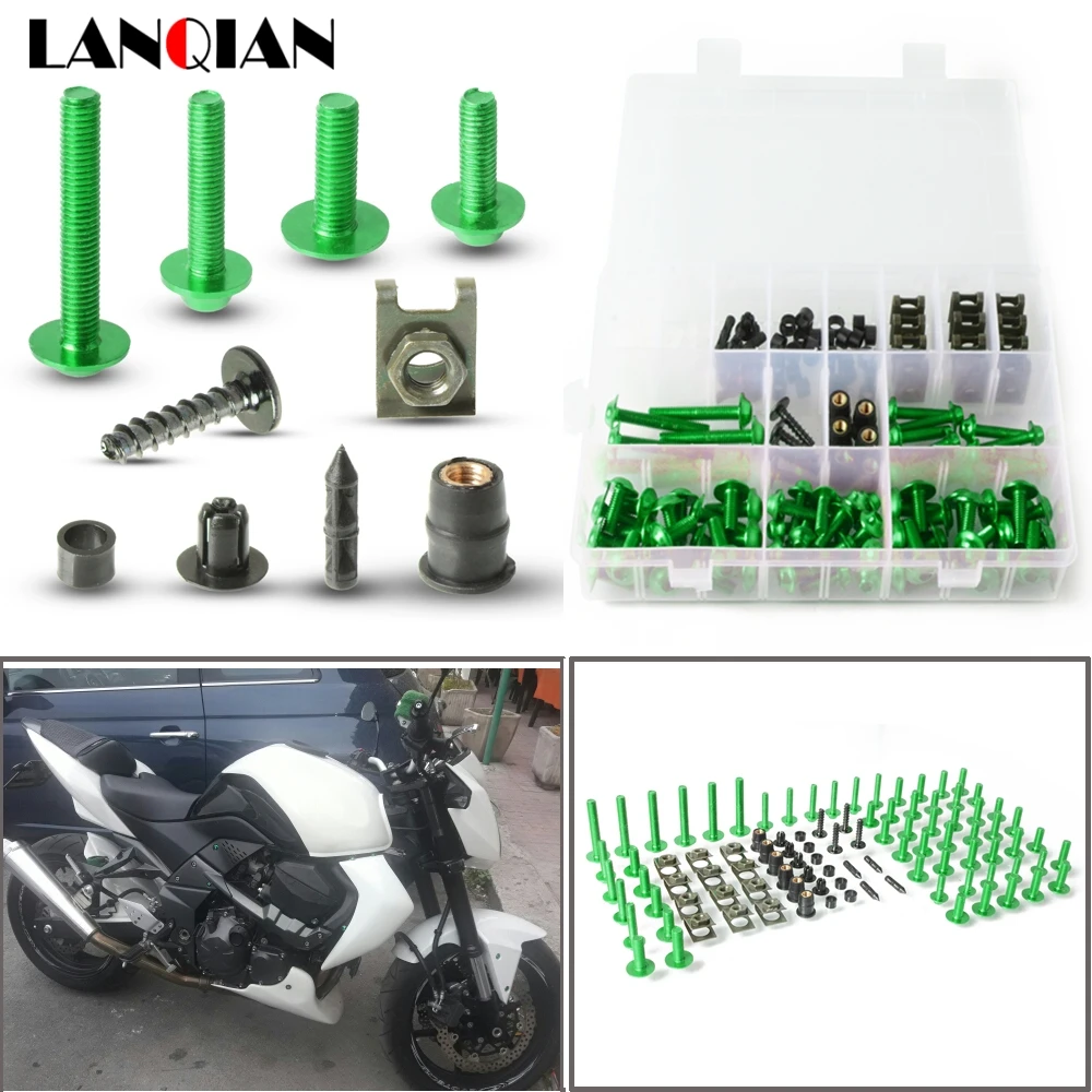 Мотоцикл болты обтекаемой формы Spire Скорость крепежа болт для Kawasaki ER6F ER6N ER 6N 6F er6n