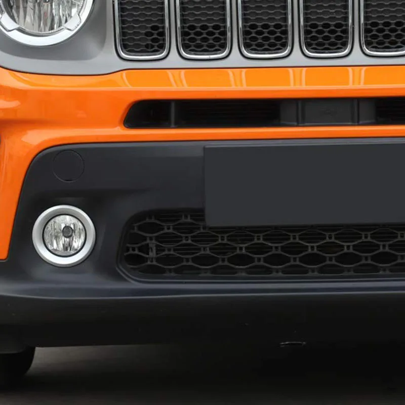 Передний противотуманный светильник Накладка для Jeep Renegade ABS противотуманный светильник декоративная накладка автомобильные аксессуары