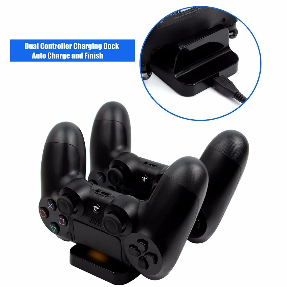 2 в 1 Мини двойная консоль зарядная док-станция для playstation 4 PS4 беспроводные контроллеры USB быстрая стойка для зарядки