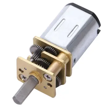 

DC 12V 60RPM High Torque 3mm Shaft Dia Low Speed Solder Gear Box Motor