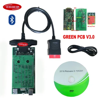 

2018 new 2015.3 keygen or 2016.0 with bluetooth V3.0 software for delphis vd ds150e cdp cars trucks OBD2 diagnostic tool.