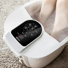 Ванна для ног бочка для ног Автоматическая умывальник Электрический массажный нагрев домашний термостат артефакт