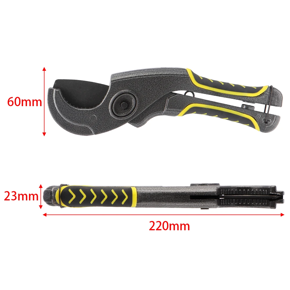 42 мм ПВХ труборезы Алюминий сплав Heavy Duty Ratchet PPR трубки ножницы для стрижки с 65 (в