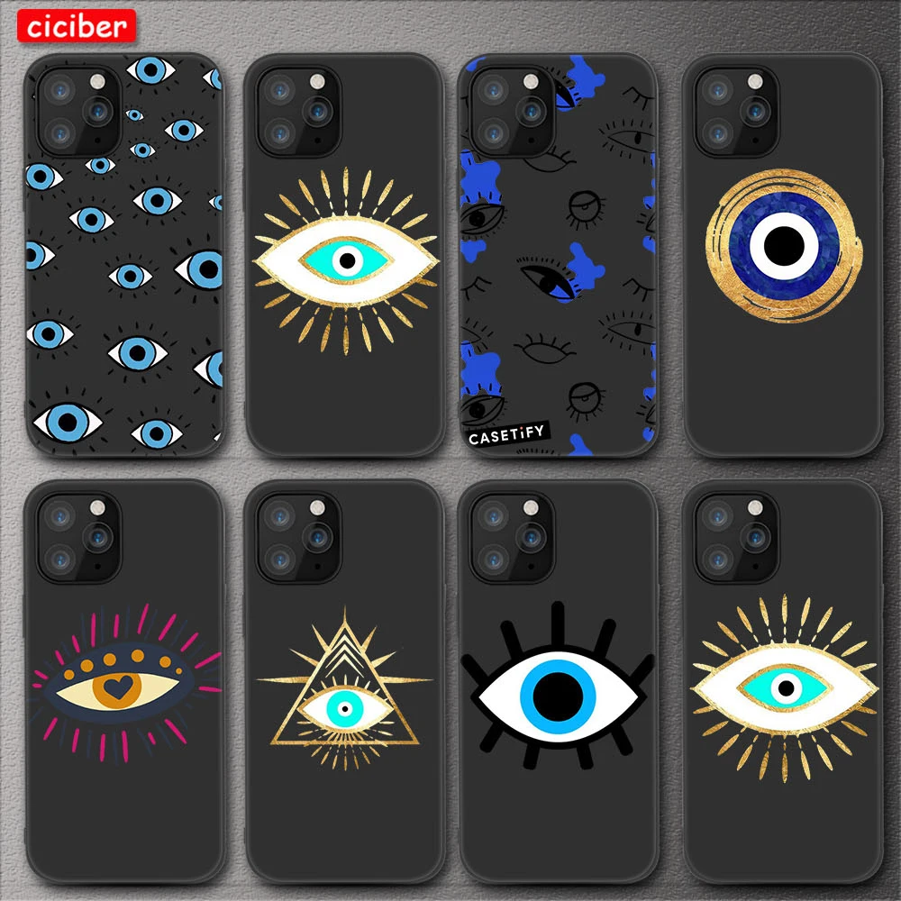 Чехол Hope Demon Eye для iPhone 11 12 Pro Max Mini чехол X XR XS MAX 7 8 6 6S Plus 5S SE 2020 мягкий из ТПУ телефона