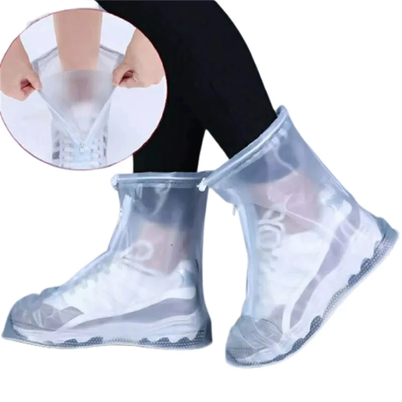 Bahob® - Soprascarpe in silicone, impermeabile, in silicone, antiscivolo, riutilizzabile