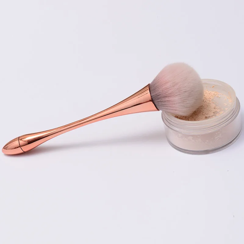 

1Pc Professional Makeup Brushes Foundation Blush Makeup Tool High Quality Face Makeup Brushes Pink Cosmetic Blushes For Beauty