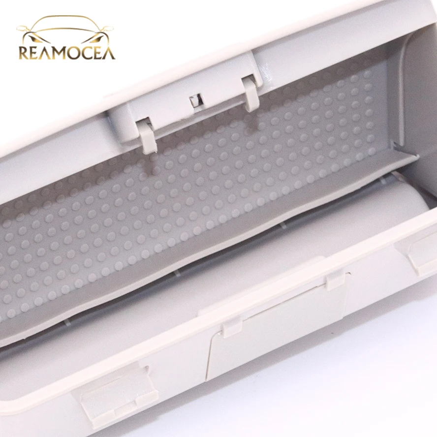 Reamocea 1KD 868 837 D серые бежевые Солнцезащитные очки Футляр Чехол для очков держатель подходит для VW Tiguan Golf MK5 MK6 Passat B7 Skoda