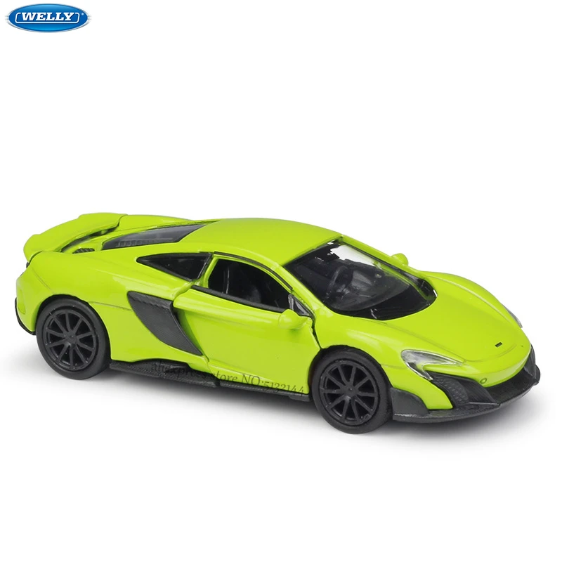 Модель машины WELLY 1:36 MCLAREN 675LT Coupe из сплава коллекционная Игрушечная модель