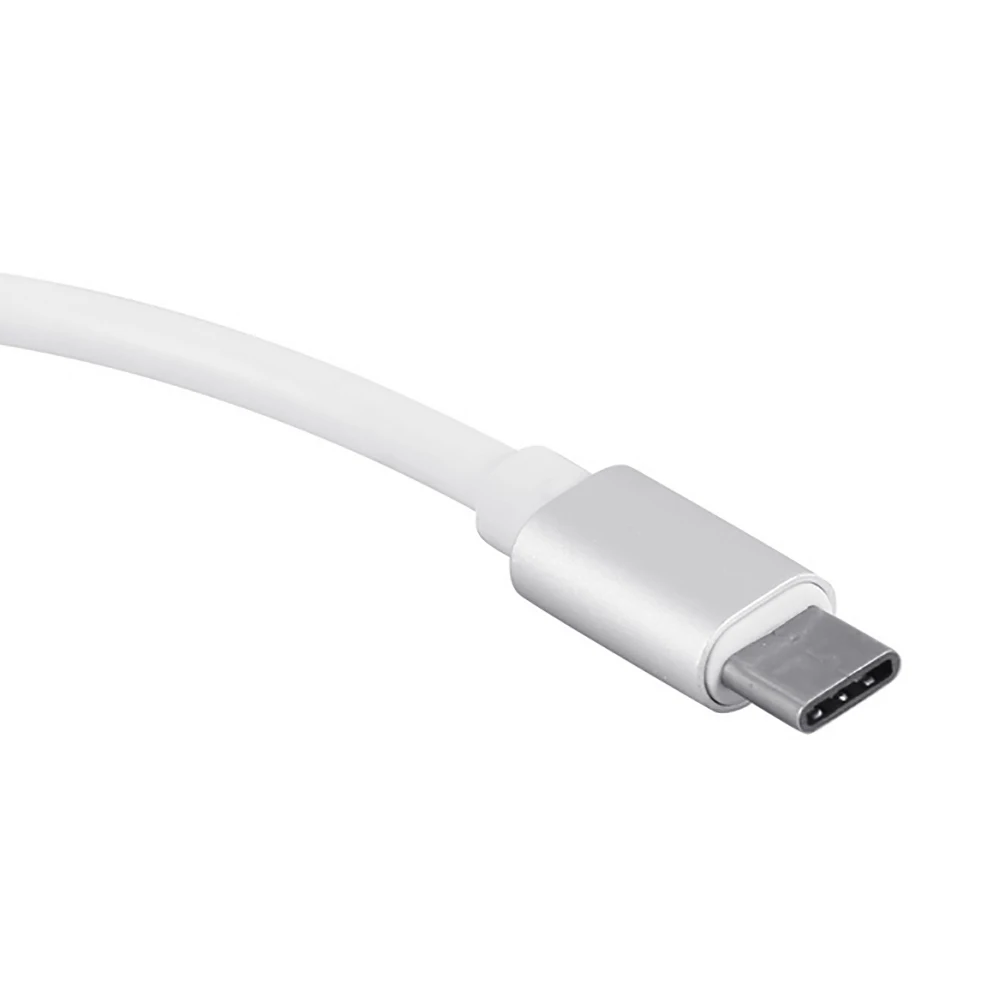 Портативный USB металлический 150 мм Тип C к DisplayPort DP 4K адаптер конвертер для MacBook Pro /