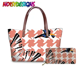 

NOISYDESIGNS Butterfly Insect Printing Leather Bucket Bag Womens Crossbody Bags Shoulder Luxury Handbag Ladies Shoulder Bags