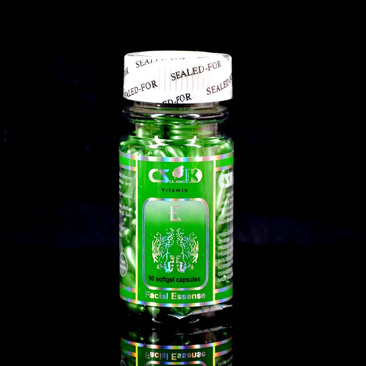 green-Acne Essence Дропшиппинг 90 шт/бутылка витамин е капсулы Сыворотка для удаления прыщей отбеливающий крем VE для лица веснушки капсулы уход за кожей 8 видов цветов - Вес нетто: green-Acne Essence