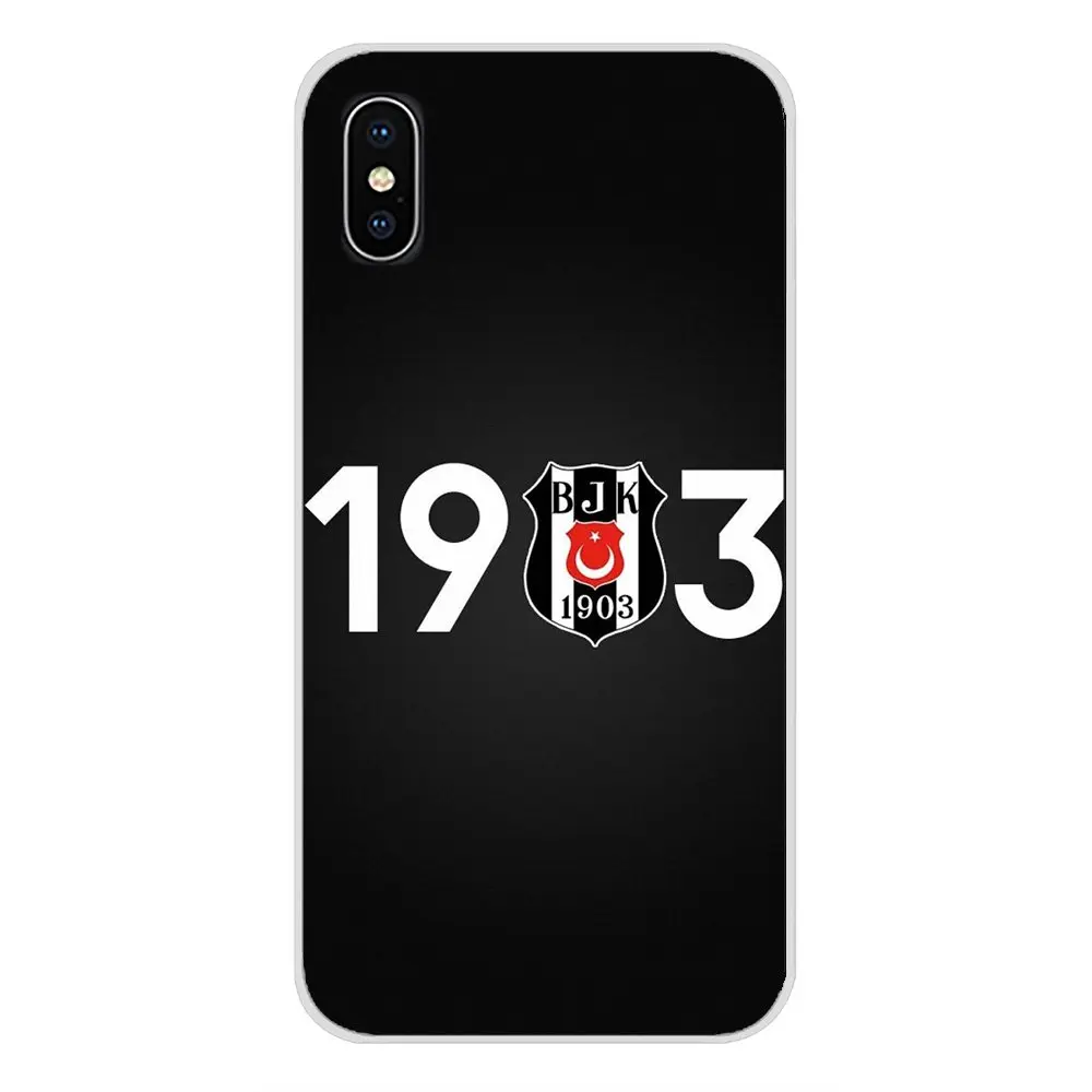 Турецкий футбол BJK Besiktas Logo Eagle 1903 для Samsung Galaxy J1 J2 J3 J4 J5 J6 J7 J8 Plus 2018 Prime 2015 2016 2017 мягкие