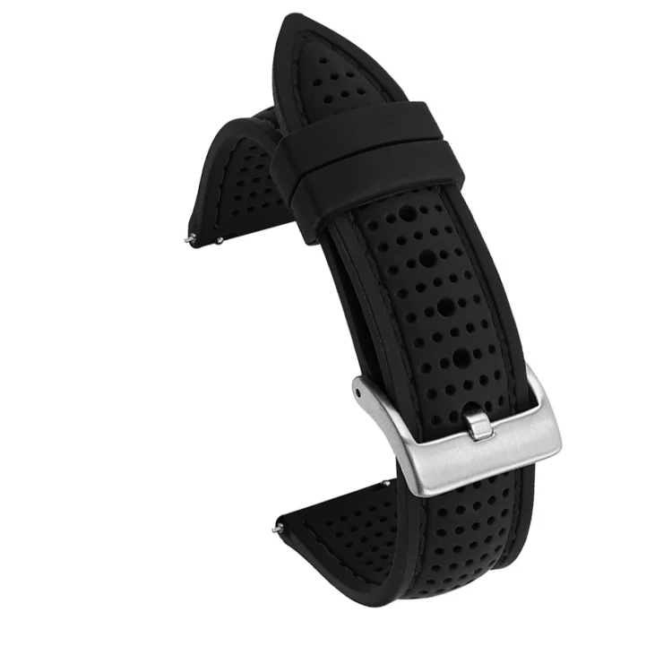 Silicone Sport Strap Waterproof Rubber Replacement Band