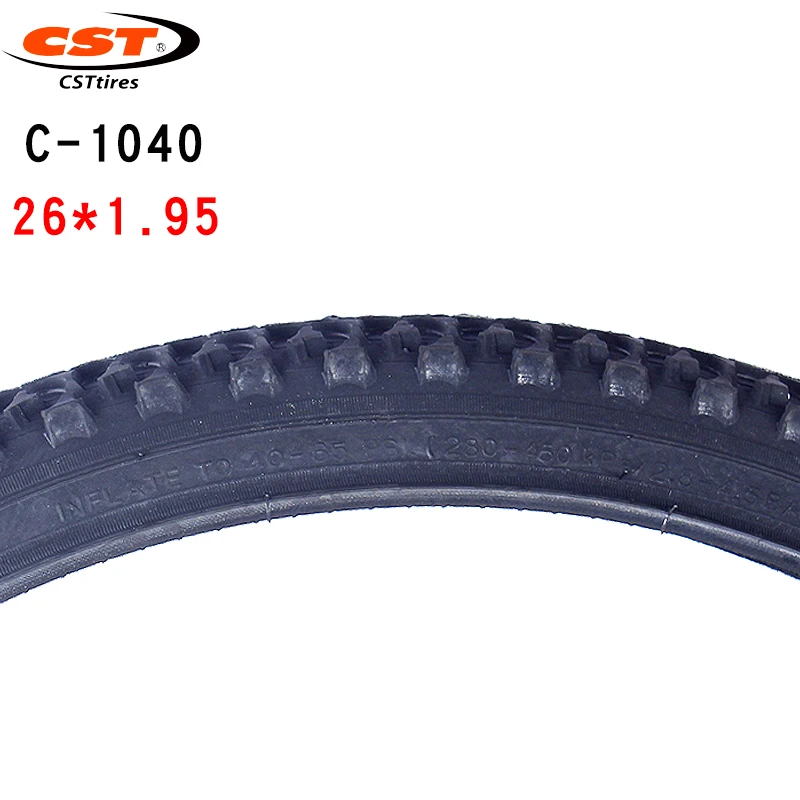 CST-Mountain Bike Tires, Steel Wire Tire, Wear Resistant, Bicycle Accessories, 26 in, 24 in, 26 in x 1.95 and 2.1 in, C1040