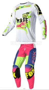 

2020 Delicate Fox Motorcycle MTB Bike Jersey Pant Gear Set Motocross Motorbike Suit Adult Kit