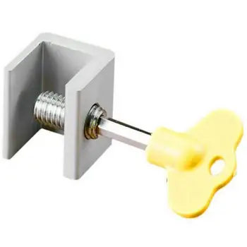 

Door and window stopper Child window lock aluminum alloy plastic steel door and window lock Pan screen lock