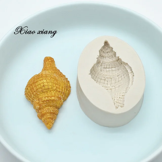 3D -S Kagyló Szilikon Torta Öntőformák Barkácsoláshoz Fondant Sütemény Díszítő Szerszámok Csokoládé Szappan Formák Konyhai Eszközök És Kiegészítők - Image 5