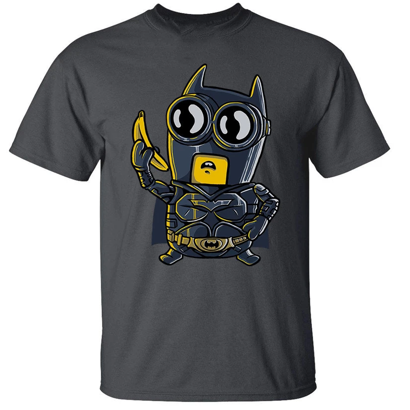 Bat Minion T-Shirt Mens Funny Gift Man Women Free Shipping Tops Tee Shirt |