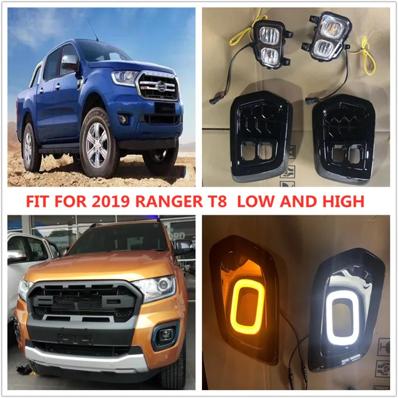 

NEW LED DAYTIME RUNNING LIGHT DRL FOG LAMP LIGHTS WITH TURNING SIGNAL FEATURE FIT FOR 2019 RANGER T8 Wildtrak EXTERIOR LIGHT