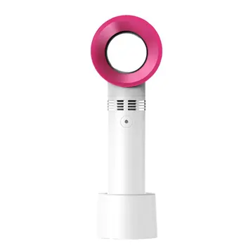 

Creative Mini Leafless Fan Home Handheld Desktop Leafless Fan Outdoor Portable Mini Leafless Fan 2000mah Battery Fan Electric 5v