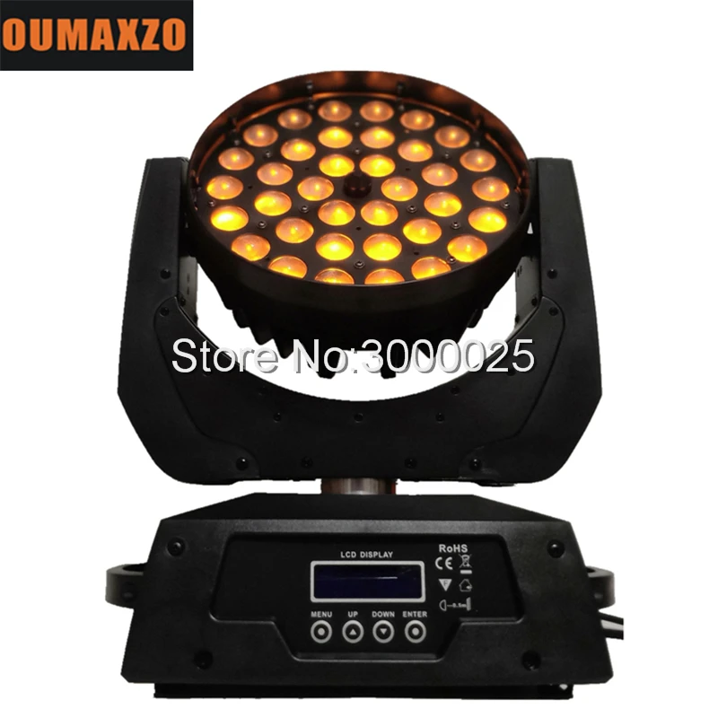 5in1 RGBAW LED zoom tête mobile/RGBAW LED zoom tête mobile lumières 36 pièces 5in1 led orientable led,36x15w led lumière principale mobile de tache