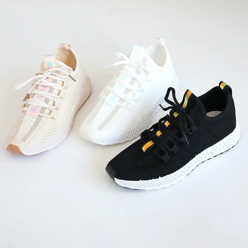 

Basket Femme Spring Weaving Designer Sock Sneakers Fashion Mesh Sports Shoes Women Black Beige White Casual Platform Trainers