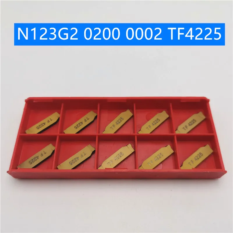 

Tungsten Carbide N123G2 0200 0002 TF 4425 grooving carbide inserts N123G2 lathe cutter turning tool Parting and grooving tool