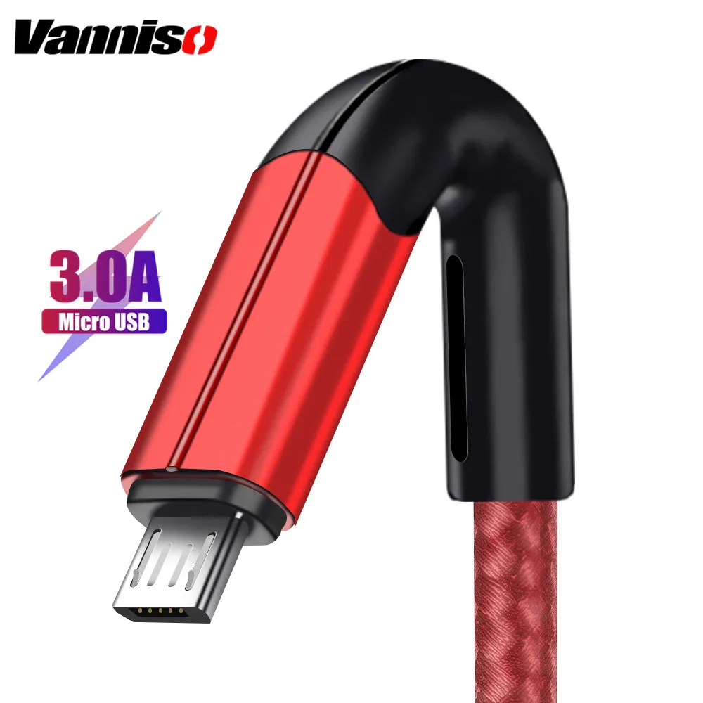 Кабель Micro USB 3A Быстрая зарядка Мобильные кабели для мобильных телефонов 1 м 2 м строка данных для samsung Xiaomi Huawei Android планшет шнур провода