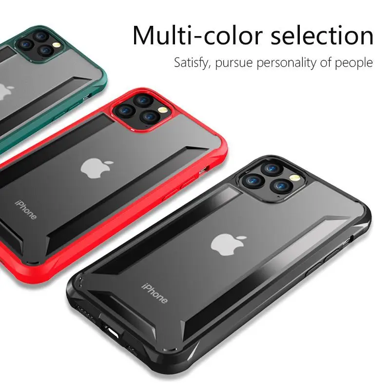 

For iPhone 11 XS max xs xr x s 7 8 Plus Matte Translucent TPU Ultra-Thin Mobile Phone Case Anti-Fingerprint Protection