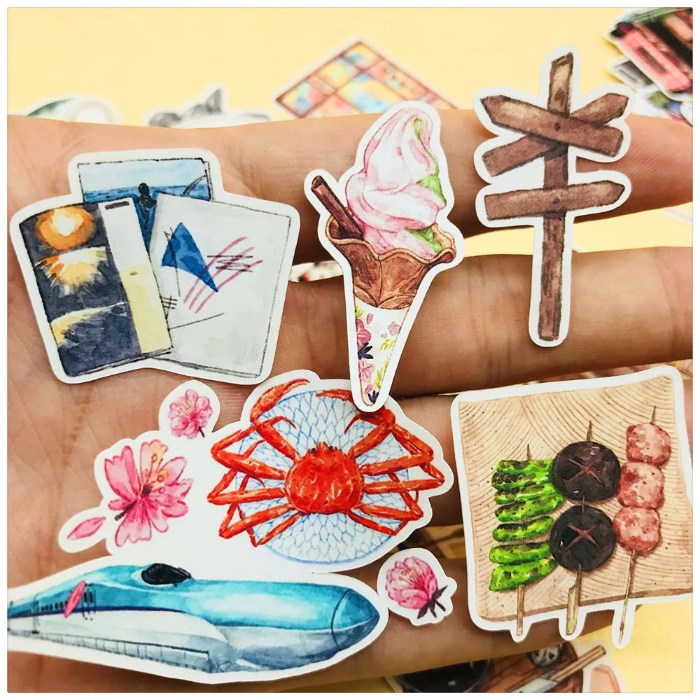 33 шт./компл. дорожные японские Еда Стикеры DIY ремесло Скрапбукинг альбом журнал хлама Happy planner декоративные Стикеры s