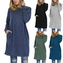 Женские толстовки с круглым вырезом и длинным рукавом, пуловер из полиэстера, женская уличная одежда, большие размеры, худи, Топ, sudadera mujer