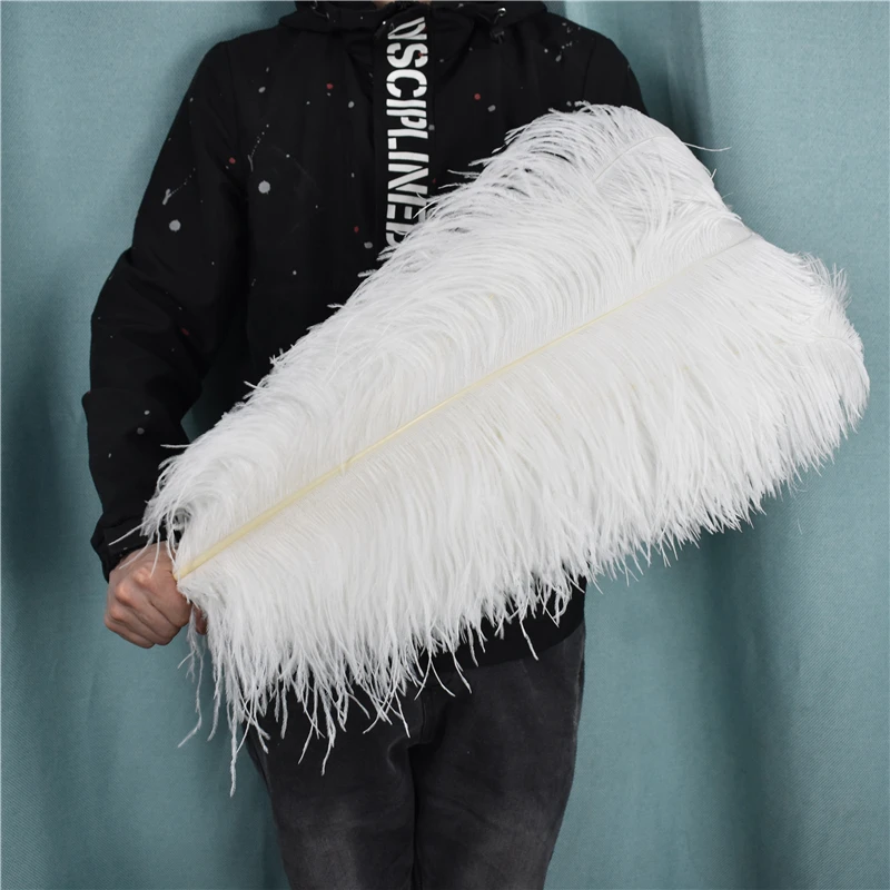 SALE 100 Pcs 12-14 White Ostrich Feathers/ Wholesale Lot/bulk Lot