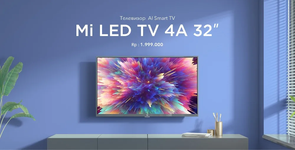 Телевизор Xiaomi Mi TV 4A 32 T2 31.5"() AI Smart TV
