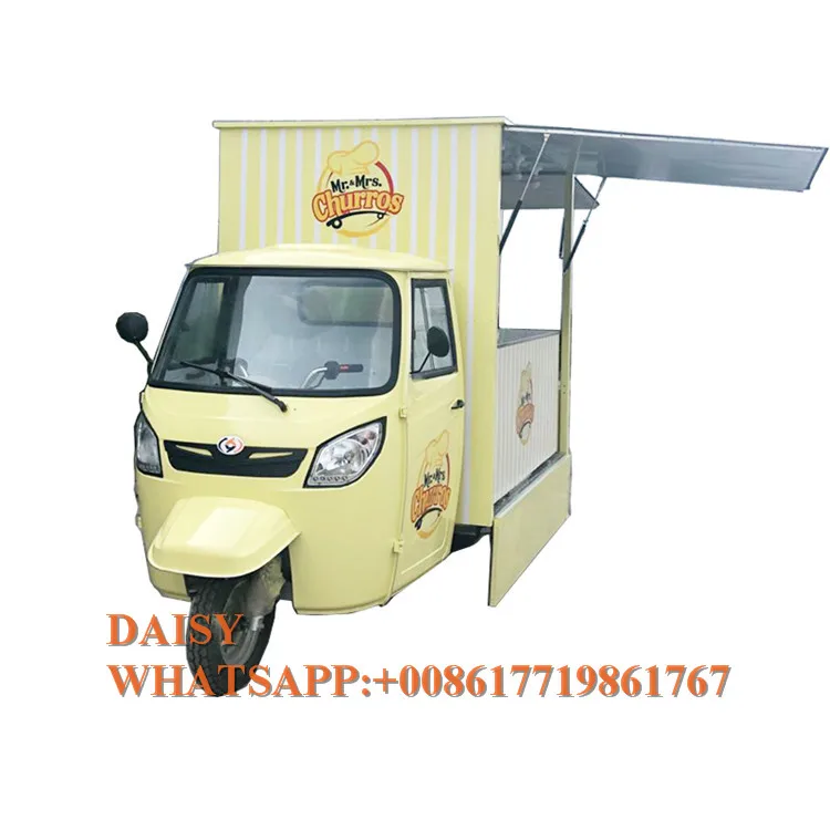 Piaggio Ape Электрический эспрессо Бар Винтаж грузовик для кофе еды трехколесный велосипед мобильный магазин
