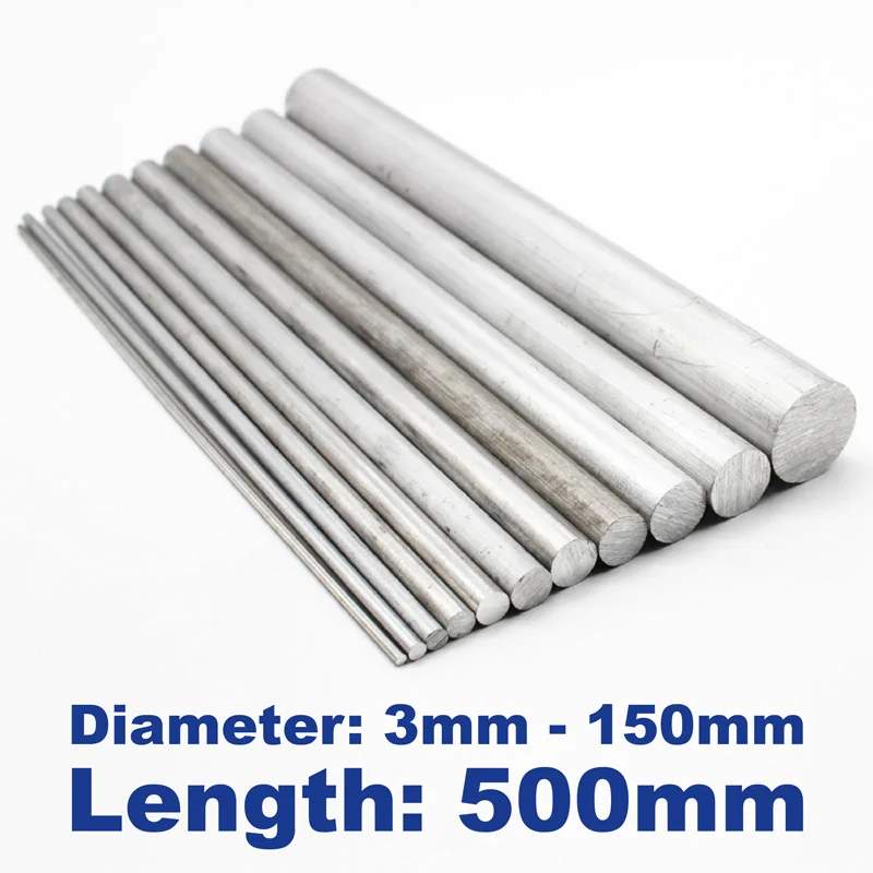 Metalworking Supplies HIGH QUALITY ALUMINIUM ROD ROUND BARS ALL LENGTH