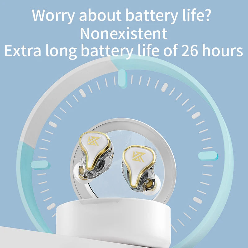 KZ SK10 TWS Bluetooth-Compatible 5.2 Earphones Wireless Touch Control Noise Sport Headset Hybrid HiFi Sport Monitor Headphones bluetooth earphones