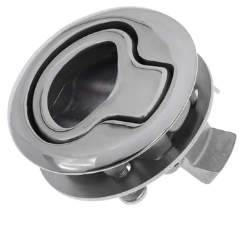 

Stainless Steel Flush Boat Marine Latch Flush Pull Latches Mirror Polished Slam lift handle Deck Hatch Marine Hardware