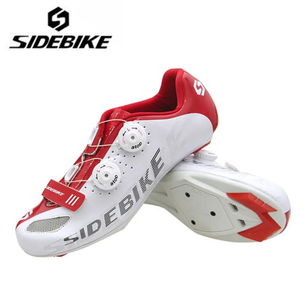 Sidebike/велосипедная обувь для шоссейного велосипеда, набор с педалью, Мужская профессиональная обувь для гоночного велосипеда, самоблокирующаяся, для занятий спортом на открытом воздухе, ультралегкий велосипед