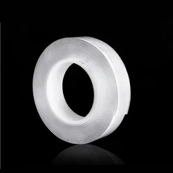 1MM 2MM Nano Magic Tape Double Sided Tape Traceless Removable Transparent Reusable Waterproof Adhesive Tape