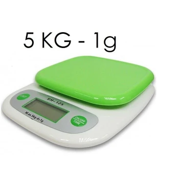 

Bascula Balanza Peso de Cocina digital Electronica 5KG Para Pesar Alimentos
