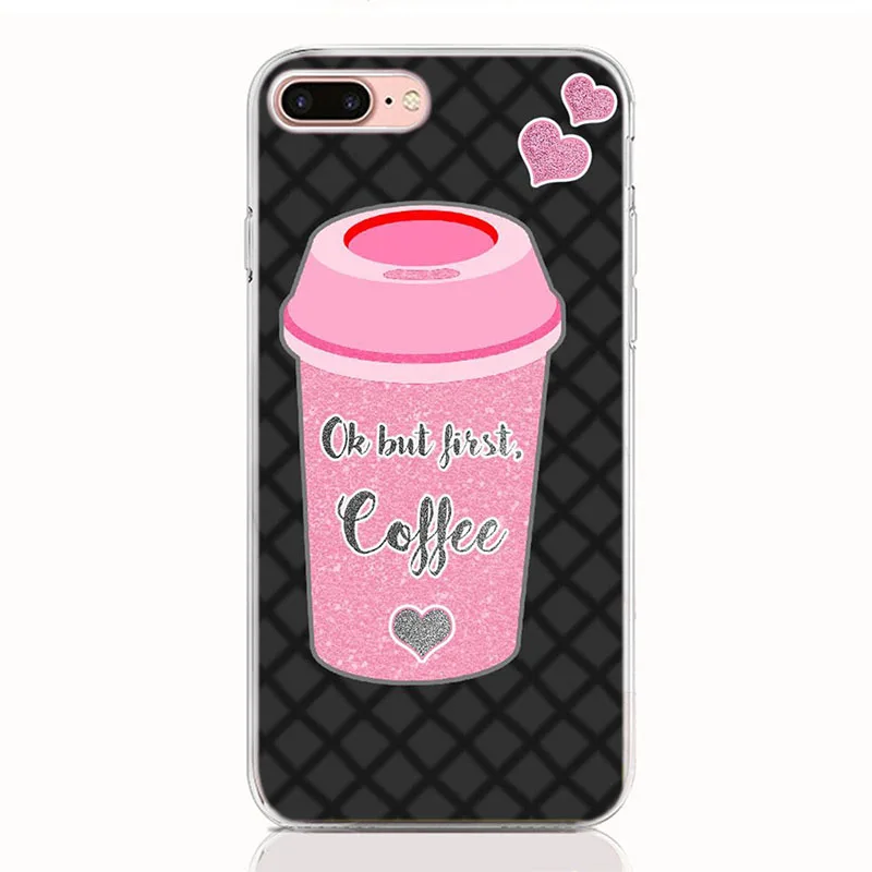 Для Wiko Jerry 2 Jerry 3 Jerry Max tomme2 Plus 3 Plus чехол из мягкого ТПУ Ok But First Coffe чехол защитный чехол Оболочка Чехол для телефона s - Цвет: A27