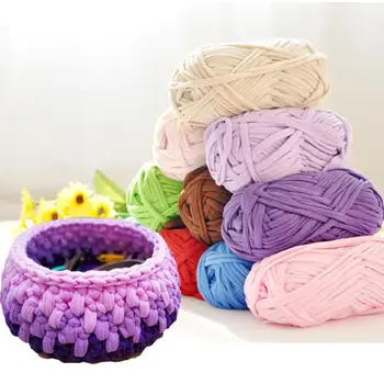 

Basket Blanket Braided DIY Soft Milk Cotton Yarn Wool Yarn for Knitting Hand Knitted Blanket Sweater Scarf Doll Crochet Yarn