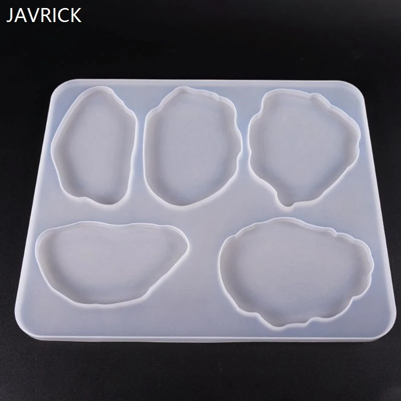 

Large Table Decoration Mold Coaster Set Multi-standard Cup Mat UV Silicone Molds DIY Crystal Epoxy Jewelry Making Tool