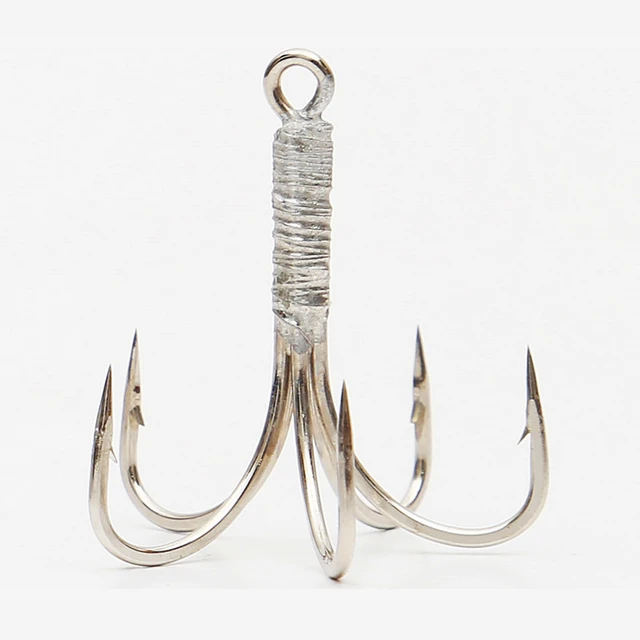 Treble Hook Barbed Hooks 5 Anchor Hooks Bighead Carp Fishing Hook Super  Sharp Triple Anchor Hooks