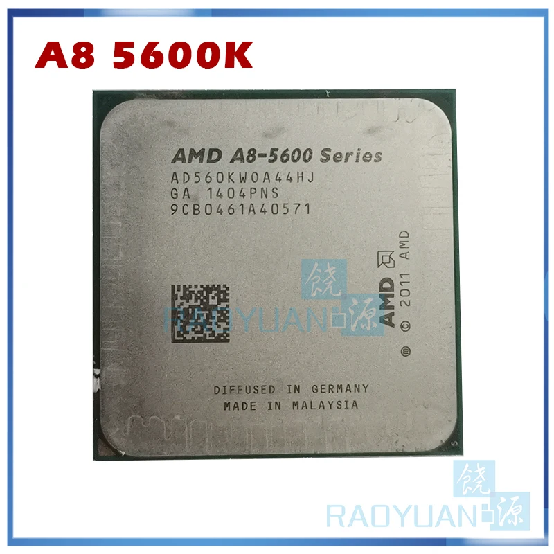 AMD A8 5600K 5600 A8-5600K 3 6 ГГц AD560KWOA44HJ 100W процессор HD 7560D 4 ядра разъем FM2 | Компьютеры и офис
