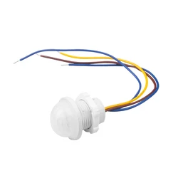 Capteur de mouvement infrarouge, interrupteur PIR, LED, sensible, luminaire d'intérieur et d'extérieur, avec minuterie, idéal pour la veilleuse, 2022/110/220v 