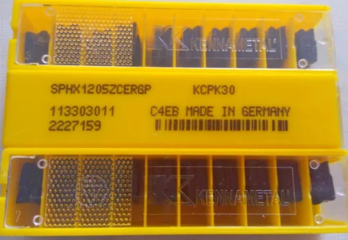 10 шт. KENNAMETAL карбидные вставки SPHX1205ZCERGP KCPK30